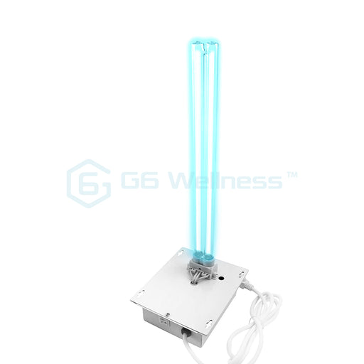 UV Germicidal Light UVC Lamp Timer  UV Disinfection Light Bulb with R — G6  Wellness